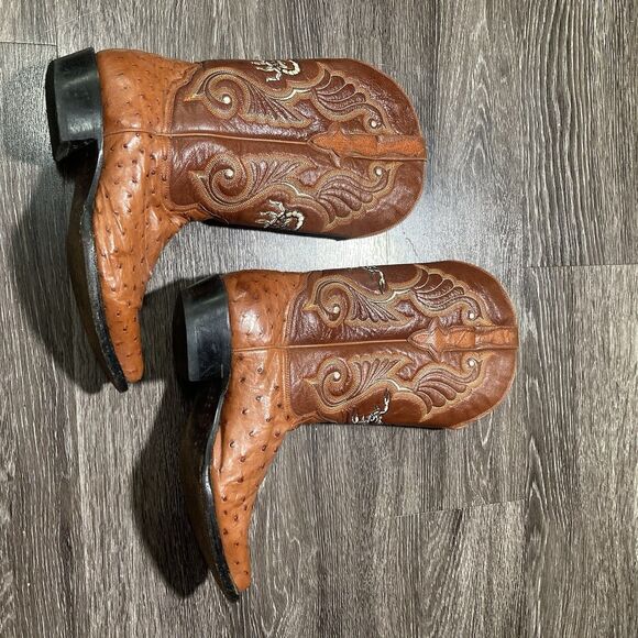 El Alacran De Durango Boots Mens 8.5 Brown Scorpion Western Cowboy 26.5 main image 15